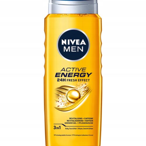 NIVEA ŻEL POD PRYSZNIC MEN 500ML ACTIVE ENERGY