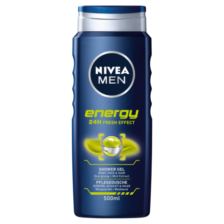 NIVEA ŻEL POD PRYSZNIC MEN 500ML ENERGY