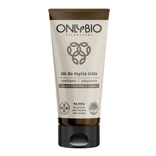 Onlybio, żel do mycia ciała, nawilżanie i odżywianie, 200 ml